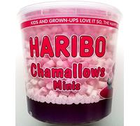 Haribo Chamallows Minis rosa y blanco de hidromasaje - 1 x 475gm