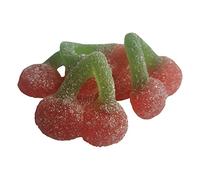 Haribo Cherries Fizz | Happy Cherries Haribo Fizz | Gomitas de cereza Fizzy | Haribo Chery Sours | 7.05 oz en total