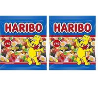 Haribo - Cocktail - Caramelos de goma - 1 kg (Paquete de 2)