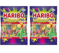 Haribo DINOSAURIOS - 18 bolsas x 100g (1800 gr) (Paquete de 2)