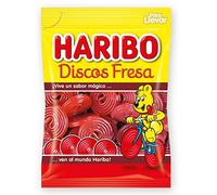 Haribo Discos Fresa - 18 bolsas x 80g (1440 gr)
