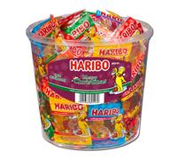 Haribo Feliz Navidad 100 X Minibolsas En El Envase De Almacenamiento 980g