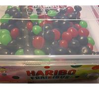 HARIBO Fraizibus - Caramelos de frutas rojas - Sin colorantes artificiales y sin gelatina - Caja de 300 caramelos