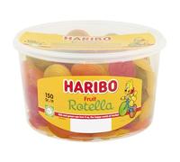 Haribo Fruchtschnecken, Caracoles de Fruta, 150 Unidades, Tarro de 1200 g