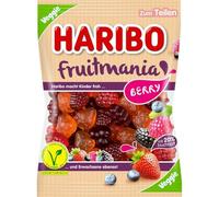 HARIBO Fruitmania Berry dulces dulces de frutas - Veggie - Bolsa de 160 g