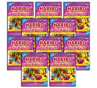 Haribo Funky - Bolsas (10 unidades, 10 unidades, 175 g, mezcla de goma de frutas y dulces)