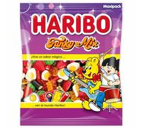 HARIBO FUNKY MIX 1 x 1 Kg | Surtido de Caramelos de Goma y Regaliz, Distintas Texturas y Sabores, Incluye Ositos de Oro, Huevos Fritos y Fresones