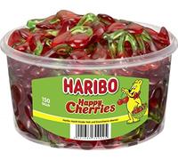 HARIBO Happy-Cherries - Caucho de frutas (cereza, 150 unidades)