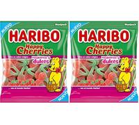 HARIBO HAPPY CHERRIES RECUBIERTAS Y DULCES 1Kg (Paquete de 2)