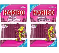 HARIBO Mega Torcidas Cereza, 1x 175 g (Paquete de 2)