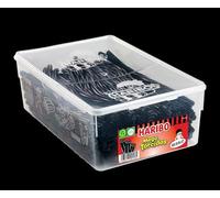 HARIBO MEGA TORCIDAS REGALIZ tarro de 200 unidades