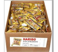 Haribo Oso de Oro Minis 400 Mini Bolsitas, 4 kg, Gomas de Frutas