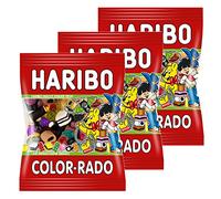 Haribo rado de Color, 3 Pack, colorrado, Golosinas, Vino Goma, Ositos de Goma, Regalices, Mezcla Regalices, en Bolsa, Bolsa