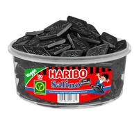 Haribo Salino, Gominolas de Fruta, 150 Unidades, Tarro de 1200 g