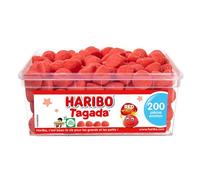 HARIBO - Tagada - Caramelos Saborizados a Fresa - Caja de 200 Caramelos - 820 gr (Lote de 1)