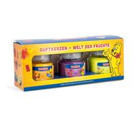 Haribo™ Velas perfumadas Aromas en vaso Set de regalo 3 velas