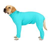 Harikaji Traje de recuperación para perro, enterizo para perro, cobertura completa para perro, después de la cirugía, uso alternativo de collar E, camisa calmante para la ansiedad para perros hembras