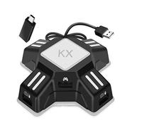HARIKIKI KX Mouse Keyboard Converter, Game Controller Adapter para USB 2.0 Mouse Adaptador de Teclado ratón Compatible con PS4 / Xbox One/Series X/Nintendo Switch / PS3