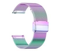 Harikiri 18mm Metal Correas Compatibles con Garmin Venu 3S/2s/Vivoactive 4S/3S/Active S con Sistema Liberación Rápida para Huawei Watch GT 6/5 Pro Fossil Women's Gen 6 42mm Para Hombre Mujer