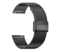 Harikiri 18mm Metal Correas Compatibles con Garmin Venu 3S/2s/Vivoactive 4S/3S/Active S con Sistema Liberación Rápida para Huawei Watch GT 6/5 Pro Fossil Women's Gen 6 42mm Para Hombre Mujer