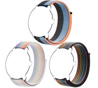 Harikiri 18mm Nailon Correas Compatibles con Garmin Venu 3S/2S,Vivoactive 4S/3S,Forerunner 265S/255S/255S Music, Fossil Women's Gen 6 42 mm/5E 42 mm/Women's Gen 4 Sport