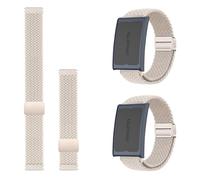 Harikiri 2 Pièces Compatible avec AMFIT Helio Bracelet Nylon Extensible à Attache Rapide pour Cheville et Poignet pour Garmin Venu 3/4 45mm/Venu 2 Vivoactive 4, Forerunner 255/265 pour Hommes Femmes