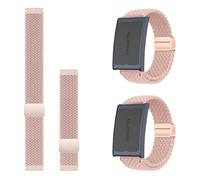 Harikiri 2 Pièces Compatible avec AMFIT Helio Bracelet Nylon Extensible à Attache Rapide pour Cheville et Poignet pour Garmin Venu 3/4 45mm/Venu 2 Vivoactive 4, Forerunner 255/265 pour Hommes Femmes