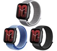 Harikiri Correa Compatible con Amazfit Active 42 mm/GTS 4 Mini/GTS 4/GTS 3/Amazfit GTS 2 Mini/GTS 2/GTS 2e, 20mm Nailon Correas para Amazfit Bip Lite/Bip U/Bip U Pro/Bip 3/Bip 3 Pro/GTR 42 mm