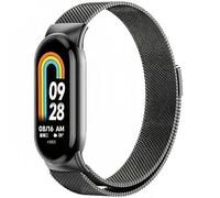 Harikiri Magnéticas Correa Compatible con Xiaomi Mi Band 9/8,Correas Repuesto Magnética Metal Acero Inoxidable para Xiaomi Mi Band 9/8, Mujeres y Hombres