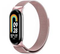 Harikiri Magnéticas Correa Compatible con Xiaomi Mi Band 9/8,Correas Repuesto Magnética Metal Acero Inoxidable para Xiaomi Mi Band 9/8, Mujeres y Hombres