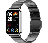 Harikiri Metal Correa Compatible con Xiaomi Smart Band 9 Pro, Smart Band 8 Pro, Redmi Watch 4 - Acero Inoxidable para Xiaomi Mi