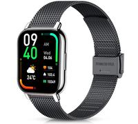 Harikiri Metálica Correa Compatible con Popglory P66,22mm Acero Inoxidable Correas para Nerunsa P66D,Donerton T50S/T50H,TOOBUR/ENOMIR/Yoever/Gydom/Poounur/RUIMEN IDW13/IDW16/IDW18/IDW19/BW0/LW51/LW11