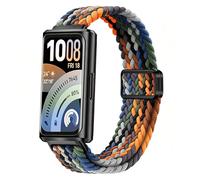Harikiri Nylon Trenzado Compatible con Huawei Band 11/11 Pro Correa Deportiva Elástica Regulable Repuesto Cierre Magnético Transpirable Para Mujer y Hombre