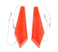 Harilla 1 Par de Flotadores para Salpicaduras Izquierdo Y Derecho Accesorio de Naranja Planificadores Laterales