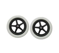 Harilla 1 Par de Ruedas de Reemplazo de Bicicleta de Equilibrio Ruedas de Bicicleta de Niñas Ligeras Reparaciones de Mantenimiento de Mantenimiento, Rueda Blanca