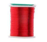 Harilla 1 Roll of Standard Thread Fly Tying Material For Tie Flies, 273 Yards, Rojo