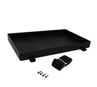 Harilla 1 Soporte para Bandeja de Batería Compatible con 2 Baterías de Acero Inoxidable.