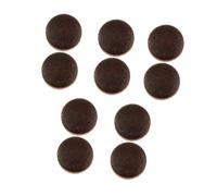 Harilla 10 Puntas de Taco de Billar de Alta dureza de 13 mm, Kit de Repuesto para Juegos de Interior