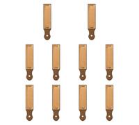 Harilla 10 sacapuntas de papel de lija, puntero de papel de lija, tabla de afilar para artistas adultos, papeles de lija para bocetos y pintura, 11.5 Cm X 2.5 Cm