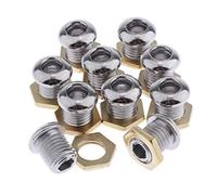 Harilla 10 Unidades/paquete de Rejillas de Ventilación 1/2 ", Parte Accs para Montaje de Caja