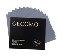 Harilla 100 hojas absorbentes de aceite facial, hojas secantes de aceite, portátiles, para el cuidado de piel facial, profesionales, prácticas y, Paquete de Recarga