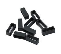 Harilla 10x Correa de Reloj de Varios Tamaños Correa de Reloj de Soporte de Retención de Correa -22 Mm, Negro, 12MM