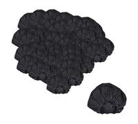 Harilla 120 Piezas de Cubiertas de Micrófono Desechables, Portótrófono de La Mano -Microfocabel Del Disco de Protección Del Viento Del Viento, Microfocabel, Negro