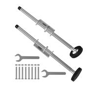 Harilla 2 niveles de escalera ajustables, extensión de patas para interiores y exteriores, 60cm