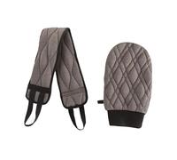 Harilla 2 piezas Body Sprobber Body Toallas Suministros accesorios de baño de limpieza Toallas exfoliantes Guantes de guantes para viajar en gimnasio, Gris Oscuro