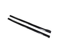 Harilla 2 Piezas Carro Falda Lateral Universal Extensión Panel Basculante Kit Carrocería Material PP Resistente Compatible con Vehículos Adecuado para Sedán, Negro