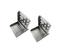 Harilla 2 piezas de estribos plegables para camiones, fáciles de instalar, ideales para vehículos recreativos, barcos y camiones.