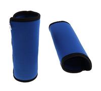 Harilla 2 Piezas Protector de Pierna para Mascota Rodillera Envoltura Antideslizante Almohadilla Suave Compresión Entrenamiento Adecuado para Perros y Gatos, Azul, L
