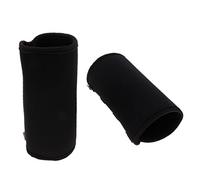 Harilla 2 Piezas Protector de Pierna para Mascota Rodillera Envoltura Antideslizante Almohadilla Suave Compresión Entrenamiento Adecuado para Perros y Gatos, Negro, L