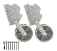 Harilla 2 Ruedas de Bote Inflable, Rueda de Lanzamiento de Bote Inflable,